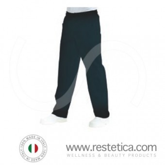Pantalone Unisex con elastico Colore NERO - TAGLIA M