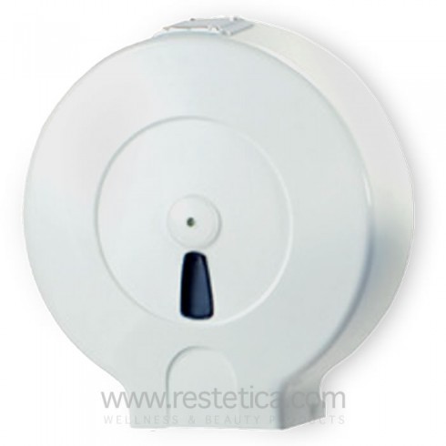 Toilet maxi roll dispenser white