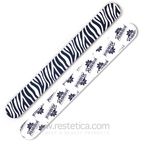 Lima Zebra per unghie doppia grana 150/240 con anima flessibile in PVC