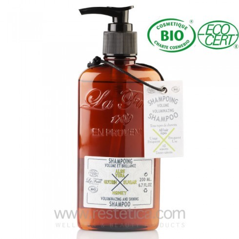 Shampoo per capelli ecobio La Fare en Provence - 200ml