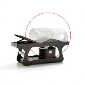 Cappottine di ricambio in cartene trasparente usa e getta per lettino trattamenti termale - Confezione 30pz