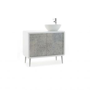 Creo H2O 900 furniture with washbasin version by Vismara beauty SPA