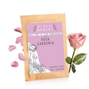 Sali da bagno e da pediluvio profumati alla rosa gardenia da 50gr - Confezione 20pz