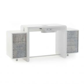 Creo manicure table with two chests of drawers by Vismara beauty SPA