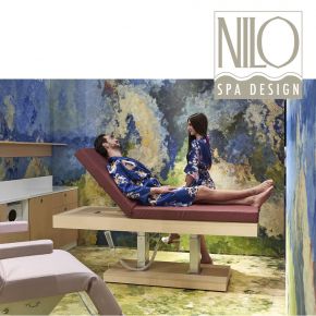 Multifunctional beds ABU DHABI by Nilo ideal for massages and facial-body treatments - cod. N9447