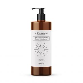 After-lamp rehydrating emulsion by Georgie in a 500 ml bottle - made in Italy