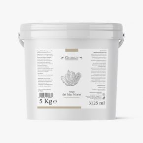 100% pure GEORGIE Dead Sea Mud extracted in Jordan - 5kg jar