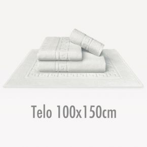 Asciugamano Telo doccia 100x150cm in spugna di cotone 480 gr/mq per uso professionale (lavaggi intensi)