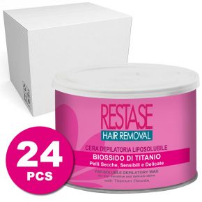 24 Jars of Hair removal Wax -  Bioxide Pink Titanium
