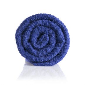 Confezione 12 asciugamani in cotone blu - misura 50x90cm