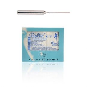 Ballet Sterile Disposable Electrolysis Needles K2 0.055mm