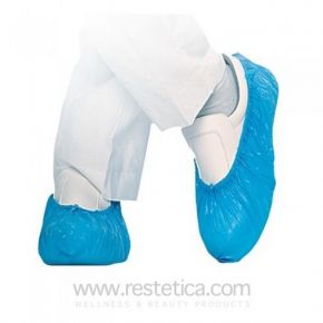 Disposable Shoe covers in PVC - Blue
