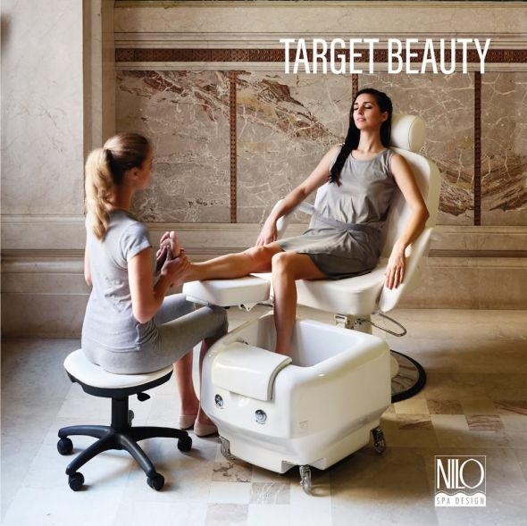 Multifunctional chair Target Pedicure by Nilo for pedicure and face treatments Cod.N8143