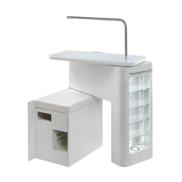 Manicure table Magyc by Nilo SPA Design with integrated stool cod. 18302