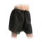 Disposable men's black non-woven boxer shorts, pack of 50 pieces, individually wrapped - one size
