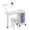 Bent Manicure Table EBE with Squared Legs