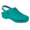 Rubber Clogs with holes - Green