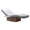 Chaise longue Relax Lounger by Nilo con basamento incurvato Cod. N9225