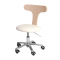 Height-adjustable stool Aloe Podo by Nilo with gas pump Cod. N8533P