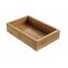 Box per buffet in bamboo ideale come porta bustine  e marmellate misura 15,3x22,9x5 cm