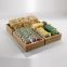 1 Box per buffet in bamboo ideale come porta bustine  e marmellate misura 15,3x22,9x5 cm
