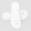 Ciabatta infradito FlipFlop WHITE con suola antiscivolo da 15mm colore bianco misura 28,6 cm imbustata singolarmente taglia unica - Confezione 115 paia