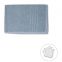 Asciugamano linea PLISSÈ in morbida spugna di cotone 430g/m² colore Carta Zucchero