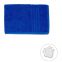 Set asciugamani Plissè in morbida spugna di cotone color blu avio - 400g/m² uso professionale made in Italy