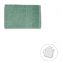 Set asciugamani Plissè in morbida spugna di cotone color verde salvia - 400g/m² uso professionale made in Italy