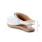 Closed Baldo Clogs with extractable sole - White