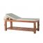 WOODEN massaging bed - with coconut fiber mattress and pillows