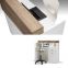 Cash desk reception area in white wood, oak or concrete width to choose between 100/120/160cm