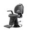 Barber chair with round base