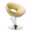 Swivel chair with a rounded look
