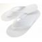 Infradito Flip-Flop EVA per piscina con suola antiscivolo di 10mm in EVA colore bianco neutra - Confezione 115 paia