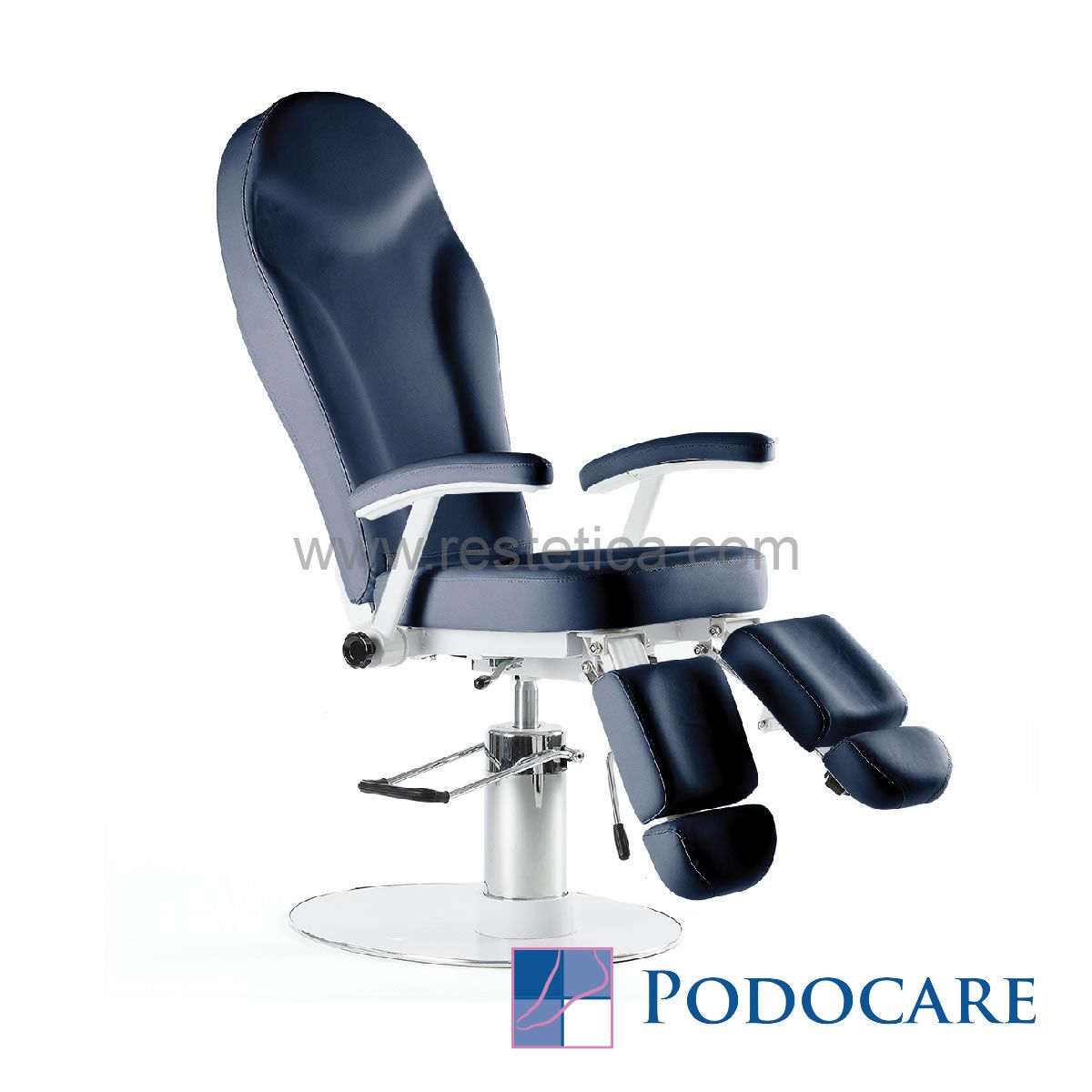 PODOCARE podiatry chair with hydraulic lift, ideal for pedicure treatments - Sku REHTP53